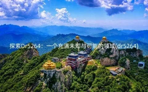 探索Dr5264：一个充满未知与可能的领域(dr5264)